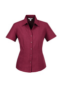 Oasis Short Sleeve Shirt - Women - Cherry