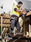 Lightweight Drill Cargo Work Pants - Men