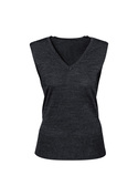 Milano Machine Washable Vest - Women - Charcoal