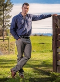 Lightweight Moleskin Work Jeans - Men