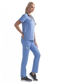 Matrix Impulse Full Elastic Waistband Scrub Pant - Women