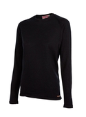 Merino Long Sleeve Tee - Women - Black