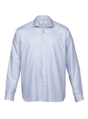 Barkers Lyndhurst Check Shirt - Men - White/Blue