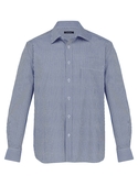 The Kingston Check Shirt - Men - Navy/White