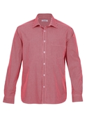 The Kingston Check Shirt - Men - Red/White