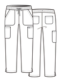 Momentum 6 Pocket Scrub Pant - Women