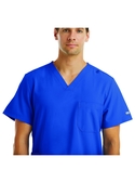 Momentum 3 Pocket V Neck Scrub Top - Men