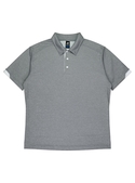 Morris Polo Shirt - Men - Polyester - Black/White