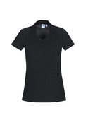 Byron Cotton/Poly Polo Shirt - Women - Black