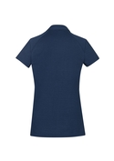 Byron Cotton/Poly Polo Shirt - Women - Steel Blue