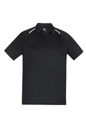 Academy BIZ COOL Polo Shirt - Men - Black/White