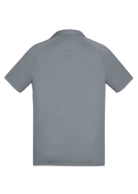 Academy BIZ COOL Polo Shirt - Men - Silver/Charcoal