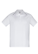 Academy BIZ COOL Polo Shirt - Men - White/Silver