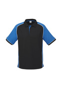 Nitro Poly/cotton Polo Shirt - Men - Black/Royal/White