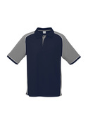 Nitro Poly/cotton Polo Shirt - Men - Navy/Grey/White