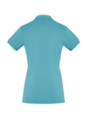 City Cotton Blend Polo Shirt - Women - Back