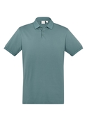 City Cotton Blend Polo Shirt - Men - Jasper Green