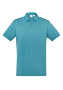 City Cotton Blend Polo Shirt - Men - Teal