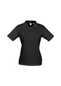 Ice 100% Cotton Polo Shirt - Women - Black