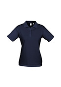 Ice 100% Cotton Polo Shirt - Women - Navy