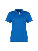 Balance Polo Shirt - Women - Royal/White