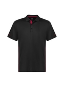 Balance Polo Shirt - Men - Black/Red