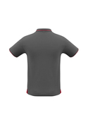 Jet Cotton Backed BIZCOOL Polo Shirt - Men - Back View