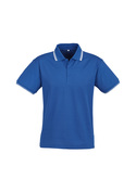 Cambridge Cotton-Backed BIZCOOL Polo Shirt - Men - Royal/White/White