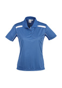 United BIZCOOL Polo Shirt - Women - Royal/White