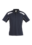 United BIZCOOL Polo Shirt - Men - Navy/White