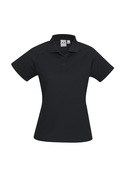Sprint BIZ COOL Mesh Polo Shirt - Women - Black