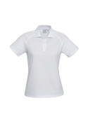 Sprint BIZ COOL Mesh Polo Shirt - Women - White
