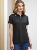 Focus Poly/Cotton Polo Shirt - Women