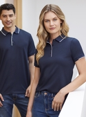 Focus Poly/Cotton Polo Shirt - Women