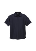 Micro Waffle BIZ COOL Polo Shirt - Men - Navy
