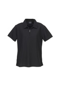 Micro Waffle BIZ COOL Polo Shirt - Women