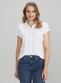 Crew Classic Poly/Cotton Pique Polo Shirt - Women