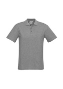 Crew Classic Poly/Cotton Pique Polo Shirt - Youth - Grey Marle