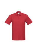 Crew Classic Poly/Cotton Pique Polo Shirt - Youth - Red