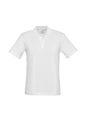 Crew Classic Poly/Cotton Pique Polo Shirt - Youth - White