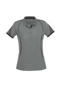 Razor BIZCOOL Sports Polo Shirt - Women - Ash/Black