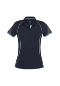 Razor BIZCOOL Sports Polo Shirt - Women - Navy/Sky