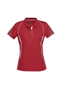 Razor BIZCOOL Sports Polo Shirt - Women - Red/White