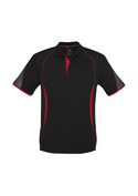 Razor BIZCOOL Sports Polo Shirt - Men - Black/Red