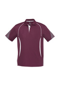 Razor BIZCOOL Sports Polo Shirt - Men - Maroon/White