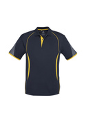 Razor BIZCOOL Sports Polo Shirt - Youth - Navy/Gold