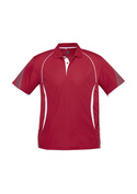 Razor BIZCOOL Sports Polo Shirt - Youth - Red/White