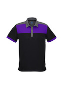 Charger BIZCOOL Polo Shirt - Men - Black/Purple/Grey