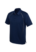 Cyber BIZ COOL Polo Shirt - Men - Navy/Silver