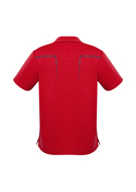 Cyber BIZ COOL Polo Shirt - Men - Back View